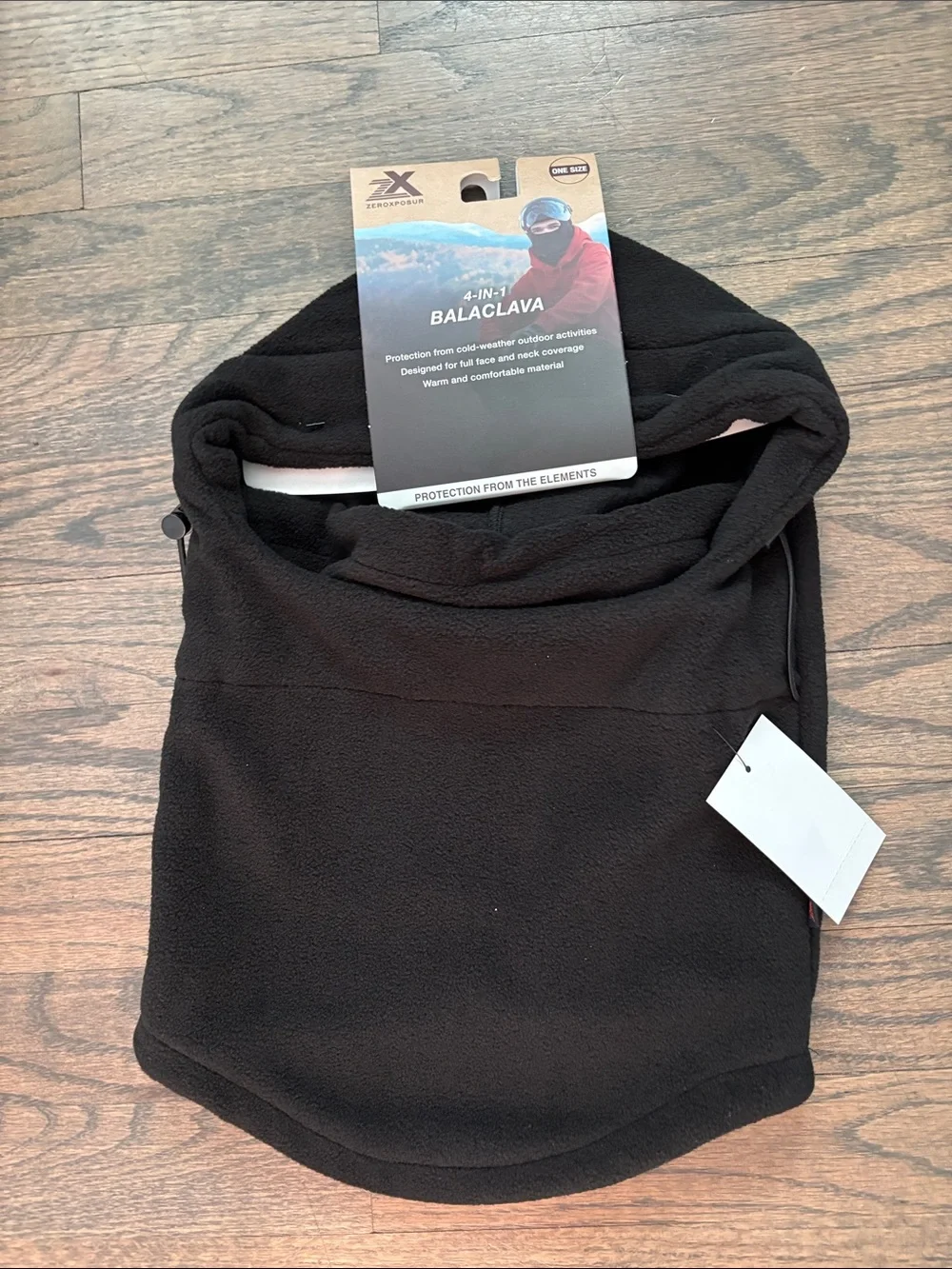 ZeroXposur Black Balaclava Face Mask